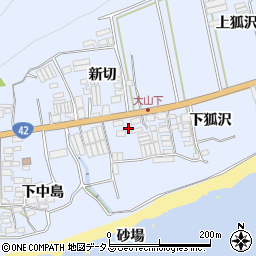 愛知県田原市和地町下狐沢66-2周辺の地図