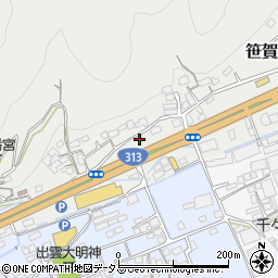 岡山県井原市笹賀町737周辺の地図