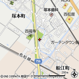 三重県松阪市塚本町533周辺の地図