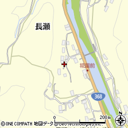 三重県名張市長瀬1669周辺の地図