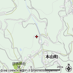 広島県府中市本山町1158周辺の地図