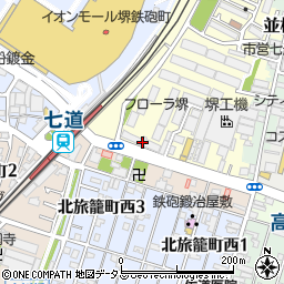ｖｉａｎｏｖａ七道店周辺の地図
