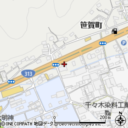 岡山県井原市笹賀町462周辺の地図
