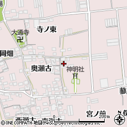 愛知県田原市堀切町宮裏周辺の地図