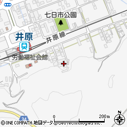 岡山県井原市七日市町2780周辺の地図