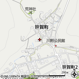 岡山県井原市笹賀町1039周辺の地図