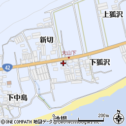 愛知県田原市和地町下狐沢67周辺の地図