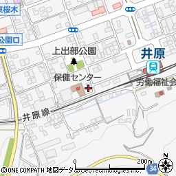 岡山県井原市上出部町650周辺の地図