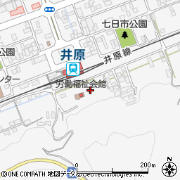 岡山県井原市七日市町952周辺の地図
