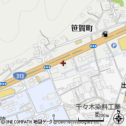 岡山県井原市笹賀町459周辺の地図