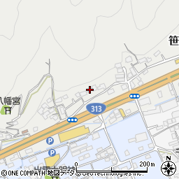 岡山県井原市笹賀町724周辺の地図