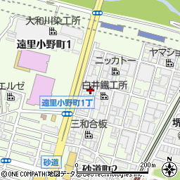 株式会社山中製作所　工場周辺の地図
