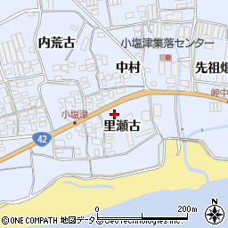 ファミリーマート田原小塩津店周辺の地図