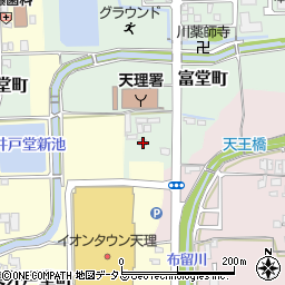 奈良県天理市富堂町30周辺の地図