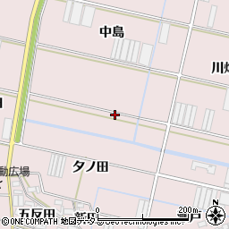 愛知県田原市堀切町夕ノ田11周辺の地図