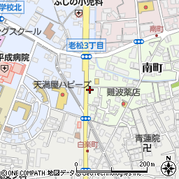 咲塾周辺の地図