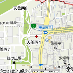 トイレ交換・便器交換の生活救急車　松原市エリア専用ダイヤル周辺の地図