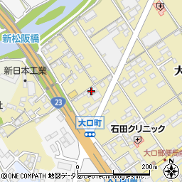 トヨタＬ＆Ｆ中部株式会社　松阪営業所周辺の地図