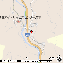 奈良県天理市滝本町393周辺の地図