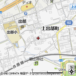 岡山県井原市上出部町274周辺の地図