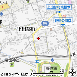 岡山県井原市上出部町1131周辺の地図