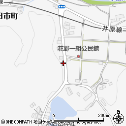 岡山県井原市七日市町3663周辺の地図