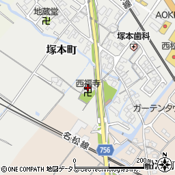 三重県松阪市塚本町535周辺の地図