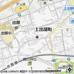 岡山県井原市上出部町287周辺の地図