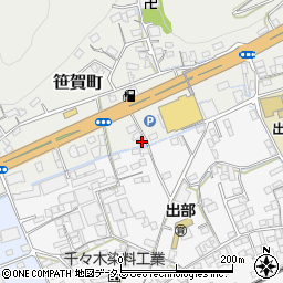 岡山県井原市笹賀町448周辺の地図