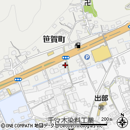 岡山県井原市笹賀町449周辺の地図