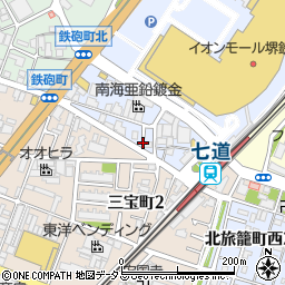 株式会社川元工務店周辺の地図