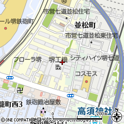 堺工機株式会社周辺の地図