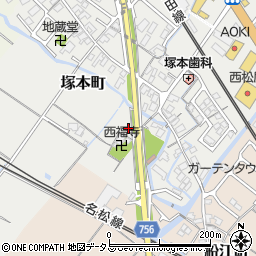 三重県松阪市塚本町536周辺の地図