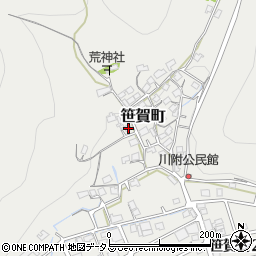 岡山県井原市笹賀町1047周辺の地図