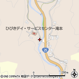 奈良県天理市滝本町232周辺の地図