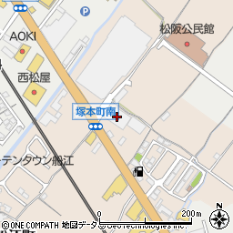 松阪自動車工業周辺の地図