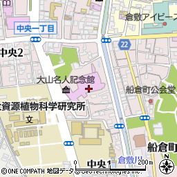 大山名人記念館周辺の地図
