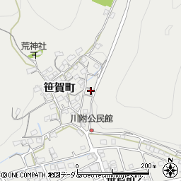 岡山県井原市笹賀町1146周辺の地図