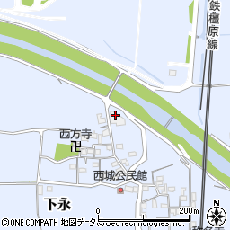 奈良県磯城郡川西町下永648-2周辺の地図