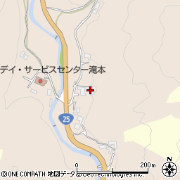 奈良県天理市滝本町407周辺の地図