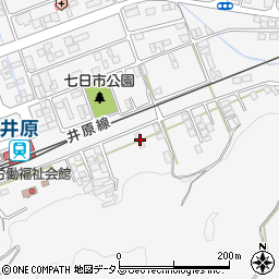 岡山県井原市七日市町879周辺の地図