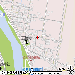 三重県松阪市松名瀬町501周辺の地図