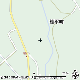 島根県益田市桂平町2355周辺の地図