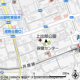 岡山県井原市上出部町602周辺の地図