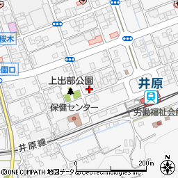 岡山県井原市上出部町618周辺の地図