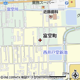 奈良県天理市富堂町116-11周辺の地図