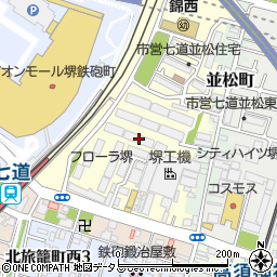 サニーハイツ堺２号棟周辺の地図