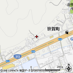 岡山県井原市笹賀町489周辺の地図