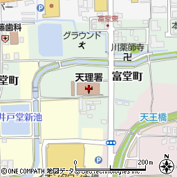 奈良県天理市富堂町10周辺の地図