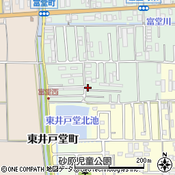 奈良県天理市富堂町130-9周辺の地図